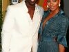 Lance Gross and Eva Marcille arrive at the 41st NAACP
