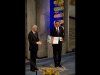 President Barack Obama receives the Nobel Prize medal and diploma during a ceremony in Raadhuset Main Hall at Oslo City Hall, Dec. 10, 2009. (Official White House Photo by Pete Souza)